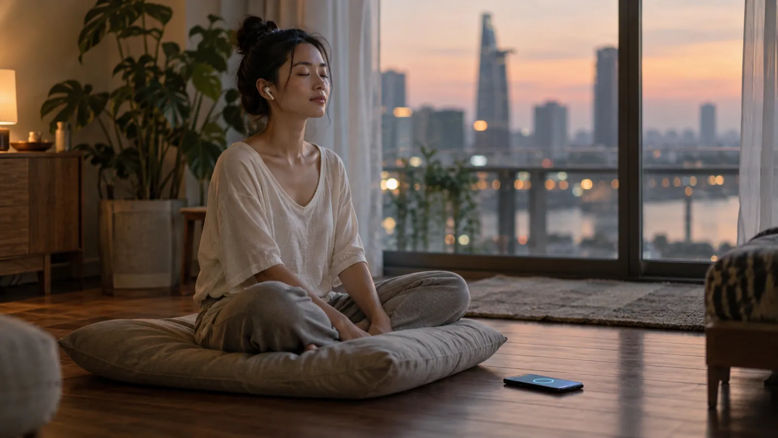Thiền Nổi hay thiền bằng app: khác nhau thế nào, nên chọn gì?